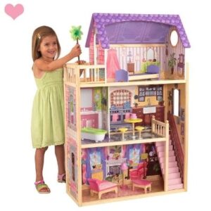 casa de muñecas de madera